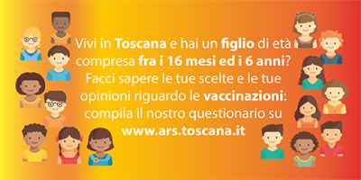 Vaccinazioni: conclusa l’indagine ARS per conoscere le scelte e le opinioni dei genitori toscani