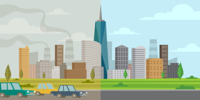 inquinamento in città