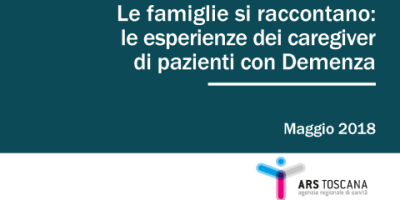 On line il report "Le famiglie si raccontano: le esperienze dei caregiver dei pazienti con Demenza"