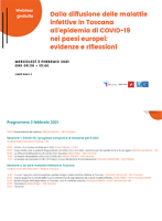 Dalla diffusione delle malattie infettive in Toscana all'epidemia di COVID-19  nei paesi europei:  evidenze e riflessioni