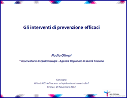 immagine Gli interventi di prevenzione efficaci