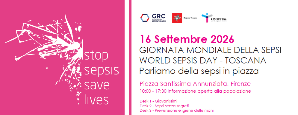 save the date Giornata Mondiale per la Lotta alla Sepsi 2026 in Toscana
