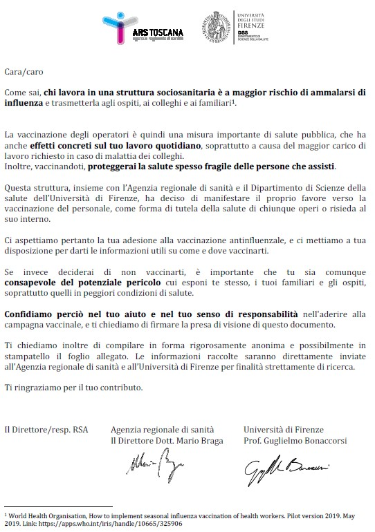 Fig. 3 Lettera accompagnamento