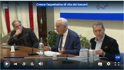 immagine dalla conferenza stampa di presentazione dei dati di aggiornamento Welfare e salute