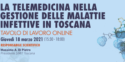 La telemedicina nella gestione delle malattie infettive in Toscana, il tavolo di lavoro on line